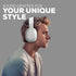 Gabba Goods Wireless Over Ear Bluetooth Headphones with Microphone - Wireless Headset -Noise Reduction - Bluetooth, Wired,Built in Micro SD for Tr...