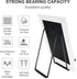 Plate Stands for Display -5 Pack 6 Inch Prevent sliding Plate Holder Display Stand ,Metal Frame Holder Stand for Picture, Decorative Plate, Book, ...