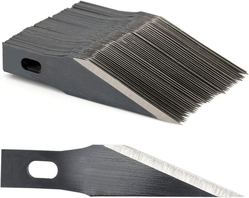 EHDIS Precision Craft Hobby Knife Blades 11# Knife Blades Refill Hobby Art Blades Cutting Tool with Storage Case for Craft, Hobby, Scrapbooking, S...