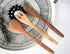 Reusable Bamboo Travel Utensils with rePETe Carrying Case & Carabiner Clip | Bamboo Utensils | Eco Friendly | Agave (Pack of 2)...