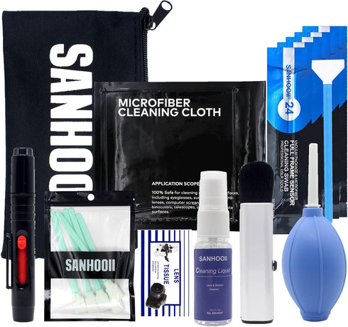 Camera Cleaning kit for DSLR or SLR Mirrorless Cameras Lens Cleaning and Full Frame Sensor Cleaning......