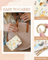 Bistup Credit Card Holder for Women Cute Small for Ladies Teen Girls Female Rfid Leather Cardholder Wallets with Keychain Accordion Organizer Purs...