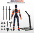 ?Assembled? T13 Action Figure, Samurai Style Titan 13 action figure Set with Bracket and 6 Weapons Dummy 13 action figure Nova 13 Lucky Multi-Join...