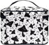 Gothic Mushroom Makeup Bag Large Opening Design Makeup Bag Cosmetic Organizer Storage Case Makeup Organizer Bag for Travel with Makeup Brushes Com...