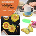 10 pcs Diamond Painting Coasters | Diamond Art Coasters | Sunflower Diamond Art Painting | Perfect Art Craft Gift for Sunflower Lover, Dad, Mom, G...