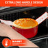 2 PCS Silicone Bread Sling for Dutch Oven, Premium Platinum Silicone with Long Handles Baking Liner, Easy to Transfer Sourdough Bread, Reusable Ba...