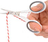 Westcott 4" Embroidery Scissors with Titanium-Bonded Blades for Crafting, Sewing & More (White/Gray)...