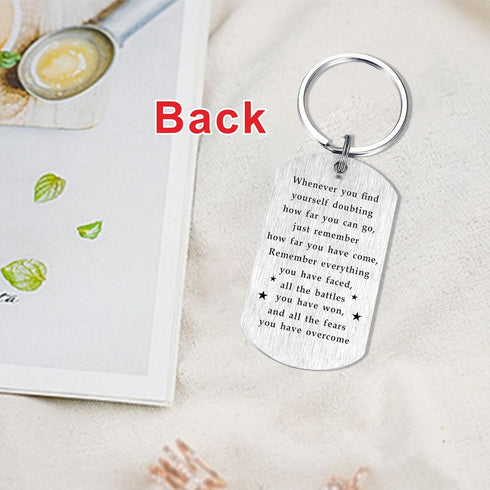 Laluminter Dancer Gifts for Girls Women - Dance Girl I Am Proud of You- Dancing Girl Keychain for Dancer Lovers Daughter...