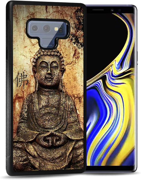for Samsung Note 9, Galaxy Note 9, Durable Protective Soft Back Case Phone Cover, HOT12125 Buddha...