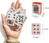 Mini Playing Cards,10 Set Poker Cards, Miniature Poker Set, with Gift Box, Mini Poker Cards, Travel Game Poker Cards, Great Novelty Gift for Men W...