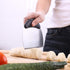1 pcs Dough Pastry Scraper Chopper/Stainless Steel Dough Scraper Cutter with Ergonomic Rubber Non-Slip Grip/Dough Scraper Cutter/Pro Pastry Pizza ...