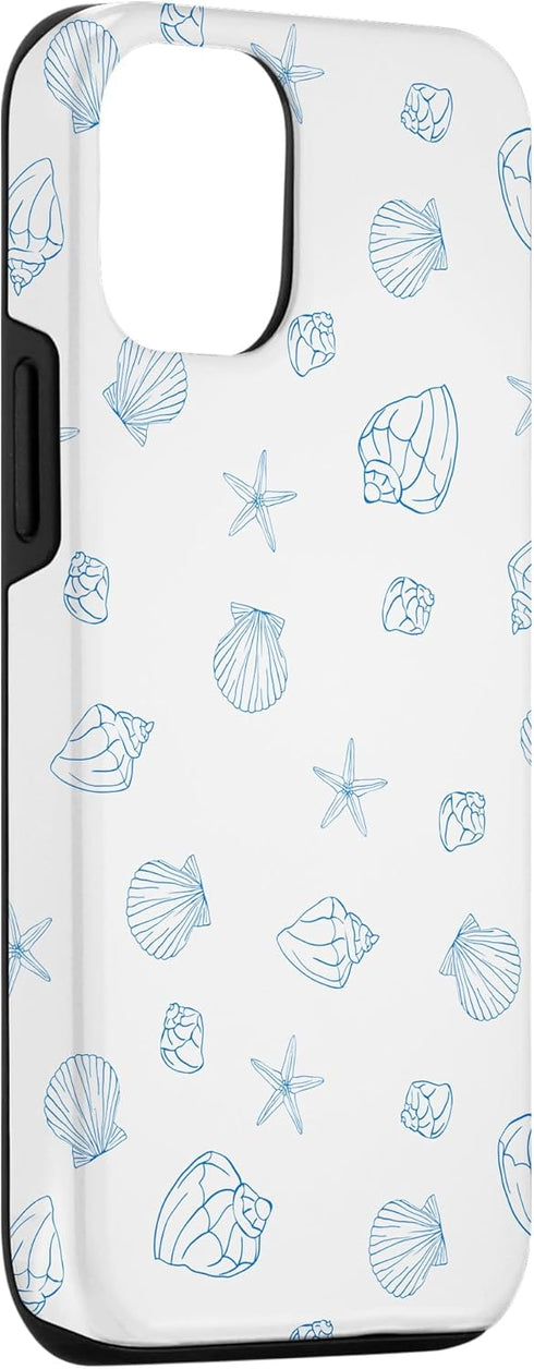 iPhone 12/12 Pro Trendy Coastal Granddaughter Aesthetic Preppy Shells Ocean Case...