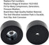 192310GS Air Compressor Anti Vibration Foot Pad Rubber Feet Foot Mount Fit for Many Compressors, Generators, Pressure Washers,Powermate Sanborn 09...