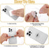 Cell Phone Ring Holder 4 Pack Transparent Ring Holder Diamond Clear Finger Grip 360° Degree Rotation Kickstand Compatible Various Mobile Phones or...