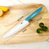 Ceramic Chef Knife 6-Inch Ceramic Kitchen Knife Chef's Knife with Sheath Cover Sharp Shatter proof Ceramic Blade Edge, Ideal for Cutting Meats Fru...