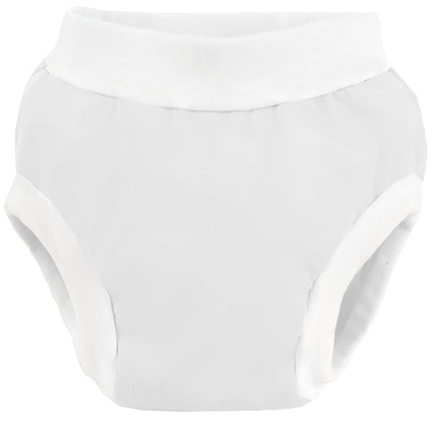 Kushies Baby PUL Training Pant, White, Small...