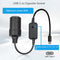 USB C Male to 12V Adapter, USB to Car Cigarette Lighter Socket Converter Cable (2-Pack)......