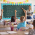 72 Feet Ocean Waves Die-Cut Bulletin Board Borders for Ocean Theme Classroom Decor Wall Decorations...