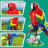 Parrot Flower Building Block Toy - 3 in 1 Transforming Toy with Bird/Deer/Fish, 276PCS Birds of Paradise, Building Block Toy for 8+ Kids & Adults(...