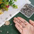 PH PandaHall 60pcs 15mm 304 Stainless Steel Lobster Claw Clasps with 120 pcs 6mm Jump Rings Jewelry Closure Fastener Hook for Earring Bracelet Nec...