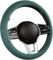 Cooling steering wheel coverSuede Steering Wheel Cover, Breathable, Anti-Slip, Warm in Winter and Cool in Summer, Universal 15 inch Standard Size[...