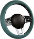 Cooling steering wheel coverSuede Steering Wheel Cover, Breathable, Anti-Slip, Warm in Winter and Cool in Summer, Universal 15 inch Standard Size[...