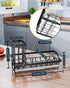 Consumest Sponge Holder for Kitchen Sink - Sink Caddy Kitchen Sink Organizer with Removable Drip Tray for Countertop Dish Soap Dispenser Brush Sto...