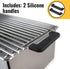 Genuine Yak Grills Silicone Handles Designed for The Yak 400 Series Grill | Helps with Comfortable and Secure Grip When Moving The Yak Charcoal Gr...