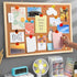 40Pcs Fall Theme Push Pins Thumb Tacks Decorative Flower Cork Board Tacks for Bulletin Board, Photos Wall Maps and Other Offices Schools Supplies ...