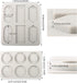EUPNHY 2pcs Silicone Wax Sachet Molds Scented Wax Tablets Molds-Including 3pcs 40 inches Rawhide Rope and 60pcs Bails. (Combination 01)...