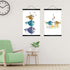 24 inch Wide Magnetic Poster Hanger Frame, 24x36 24x18 24x32 Wood Frame for Posters, Prints, Photos, Pictures, Maps, Scrolls, and Artwork - - Fram...