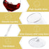 Long Stem Wine Glasses Set of 8, 12oz Clear Red/White for Party, Wedding and Home......