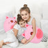 Auspicious beginning Unicorn Cat Plush Toys- 11" Caticorn Plush Toy Stuffed Animals, Pink Cat Plushie, Cute Cat Plushie Toy, Kawaii Plushies Room ...