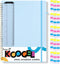 Koogel Spiral Notebook Journal, Ruled Notebook 8.5" x 11" Journaling Notebooks Hardcover Spiral Bound Journals with 120 Pages for Women Men Work S...