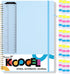 Koogel Spiral Notebook Journal, Ruled Notebook 8.5" x 11" Journaling Notebooks Hardcover Spiral Bound Journals with 120 Pages for Women Men Work S...