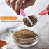 Magnetic Measuring Spoons Set - Wildone Stainless Steel Double Sided Measuring Spoons Set of 7, for Dry and Liquid Ingredients, including 6 Heavy ...