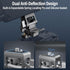 SIRUI Camera Monitor Holder with NATO System Mount, 360° Swivel and 180° Tilt Field Monitor Mount for 5” and 7” Monitor, NATO Rail Included, AM-MT...