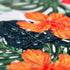 Tropical Round Tablecloth, Hawaiian Palm Tree Hibiscus Flowers Plants Tablecloths, Aloha/Luau Theme Party, Wipeable Waterproof Table Cloth for Fam...