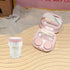 Contact Lens Case with Cleaner Washer, Portable Contact Lens Travel Kit with Mirror Remover Tool Tweezers Solution Bottle Mini Container Holder St...
