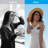 SZ-JIAHAIYU Neck Fan Portable Face Fan Personal USB Hands-Free Mini Wearable Sports Handheld Cooling Small New Fans Around Your Neck for Travel Of...