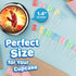 30 x Edible Cupcake Toppers Themed of Speed Hero Collection of Edible Cake Decorations | Uncut Edible on Wafer Sheet...