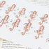 Music Paper Clips, Cute Metal Musical Notes Shaped Bookmark Clips Paper Clips Holders Reusable Paper Clips Clamps for Office School Home (1 Pack R...