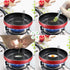 4 Pack Stainless Steel Eggs Maker Non Stick Round Egg Cooker for Cooking Cooking Rings Shaper for Frying Pancake Sandwiches Metal Handle Household...