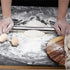 Smooth Stainless Steel Rolling Pin for Baking Fondant, Pizza, Pie, Pastry, Pasta, Dough, Cookies (12.8in)...