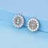 20pcs Antique Silver Rhinestone Religious Wear Saint Benedict Medallion Bracelet Connector Round Link Beads Jewelry Making Charms for DIY Necklace...