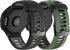 NotoCity Compatible with Forerunner 220 Watch Bands Black Buckle Sport Silicone Watch Strap Replacement for Forerunner 230/220/235/620/630/735XT S...