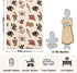 Old School Tattoo Baby Blanket Cotton Cozy Throw Blanket Warm Nursery Swaddle Receiving Toddler Blankets 30" x 40...