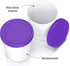 BALCI - Premium Ice Cream Containers (2 Pack - 1 Quart Each) Perfect Freezer Storage Tubs with Lids for Ice Cream, Sorbet and Gelato! - Purple...