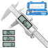 Digital Caliper, Sangabery 6 inch Stainless Steel Caliper Measuring Tool with Inch/Metric/Fractions Conversion and Large LCD Display, Perfect for ...