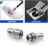 (2 Sets) Pressure Washer Sewer Jetter Nozzle with Stainless Steel, Mini Compact Durable Sewer Jet Nozzle,Pressure Drain Jetter Hose Nozzle,1/4'' Q...